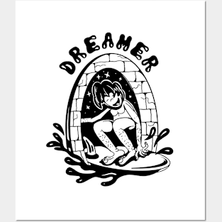 Dreamer surf Posters and Art